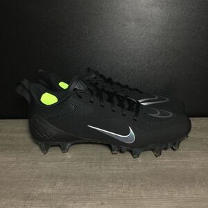 Nike Alpha Huarache 8 Pro Black Lacrosse LAX Cleats CW4446-001 Men's Size 7.5